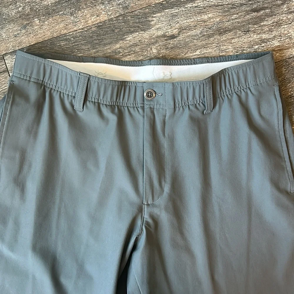 Under Armour Men's Gray Tech Golf Pants 36x32 Style 13777301